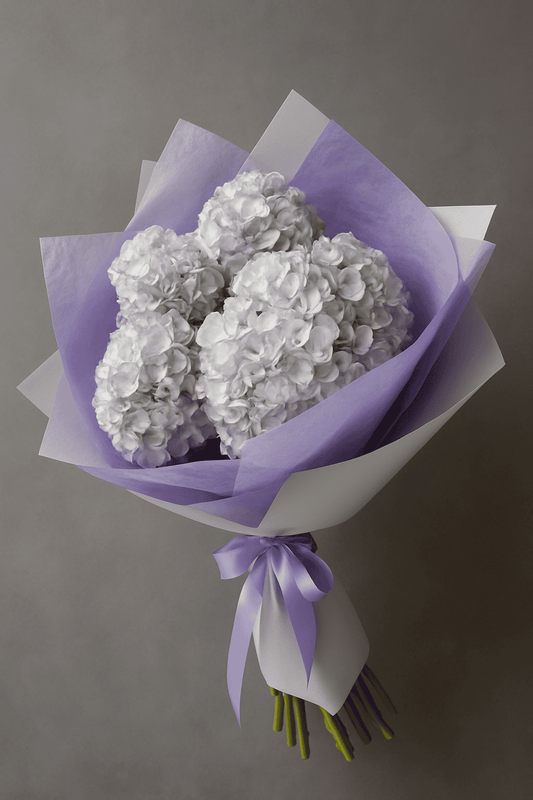 Purple Clouds of Hydrangea