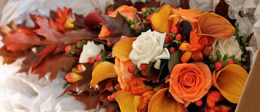 £50 Mixed Hand Tie Of Premium Flowers - Harrys Flowers London