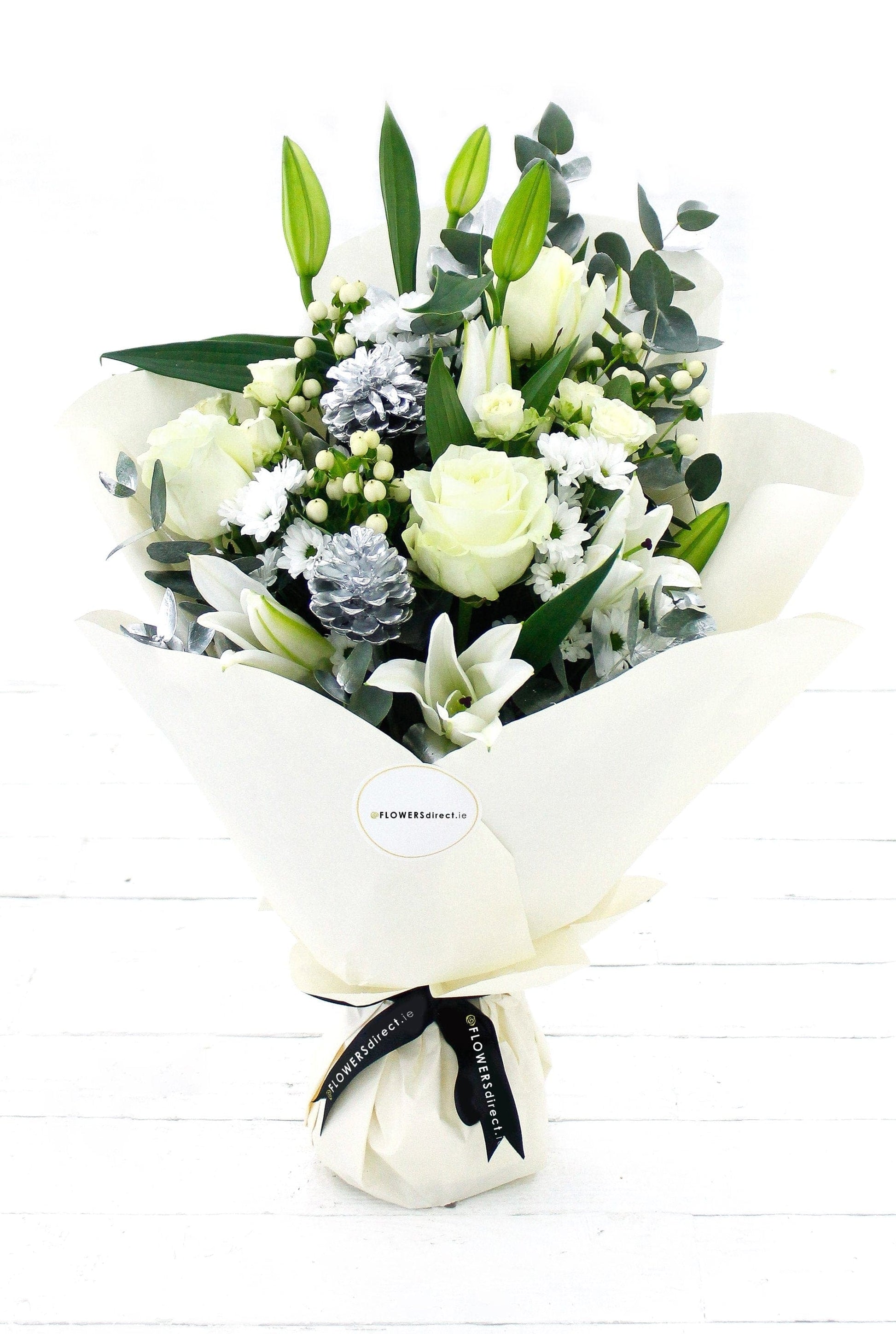 Enchanted Winter Blooms Bouquet - Harrys Flowers London