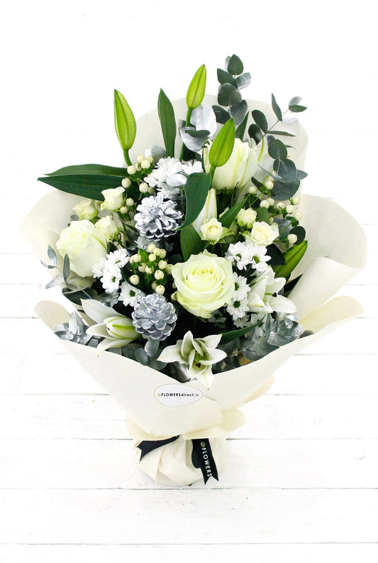 Enchanted Winter Blooms Bouquet - Harrys Flowers London