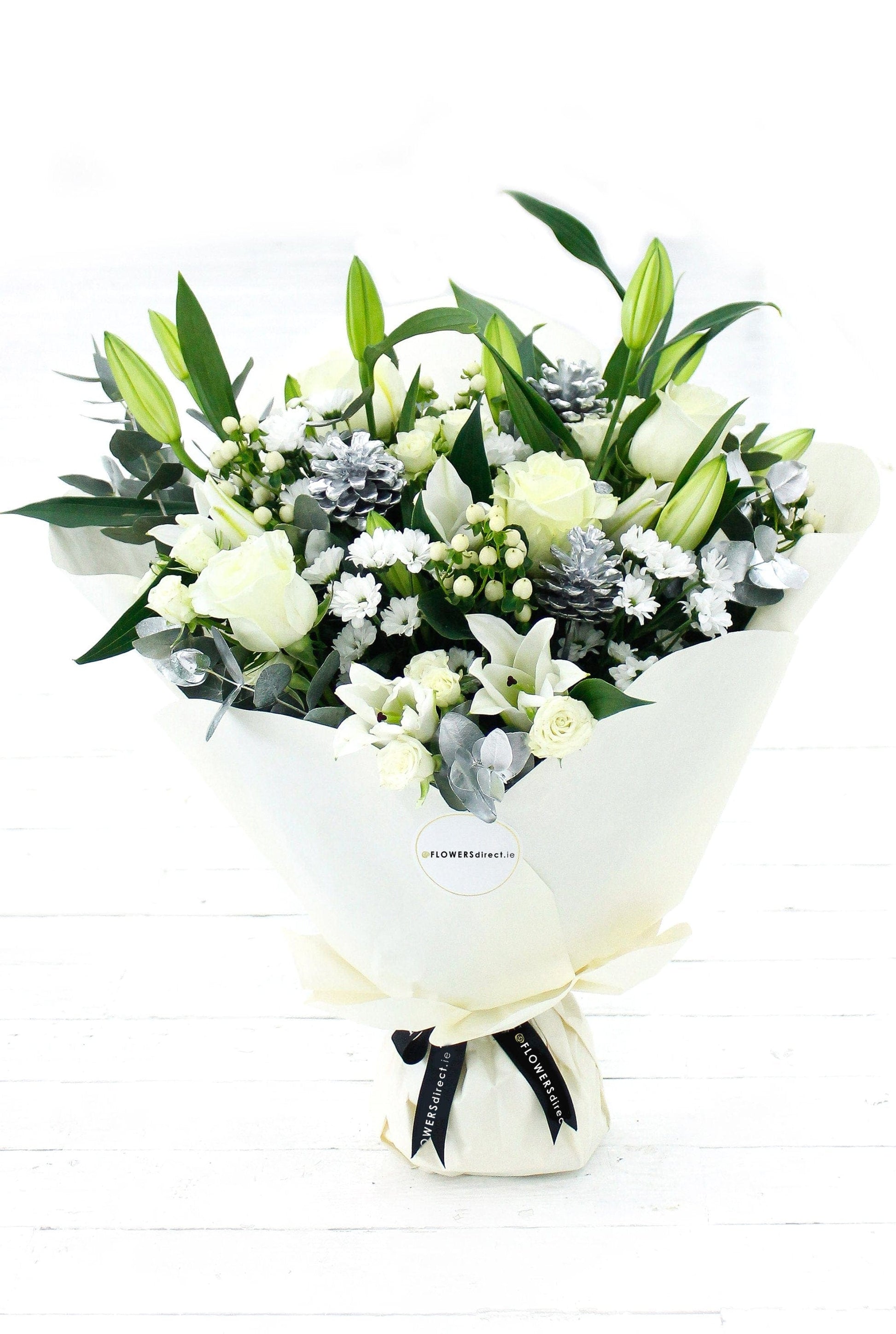 Enchanted Winter Blooms Bouquet - Harrys Flowers London