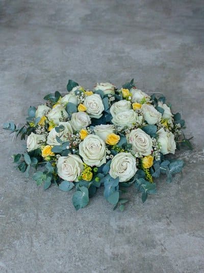 Eternal Serenity Wreath - Harrys Flowers London
