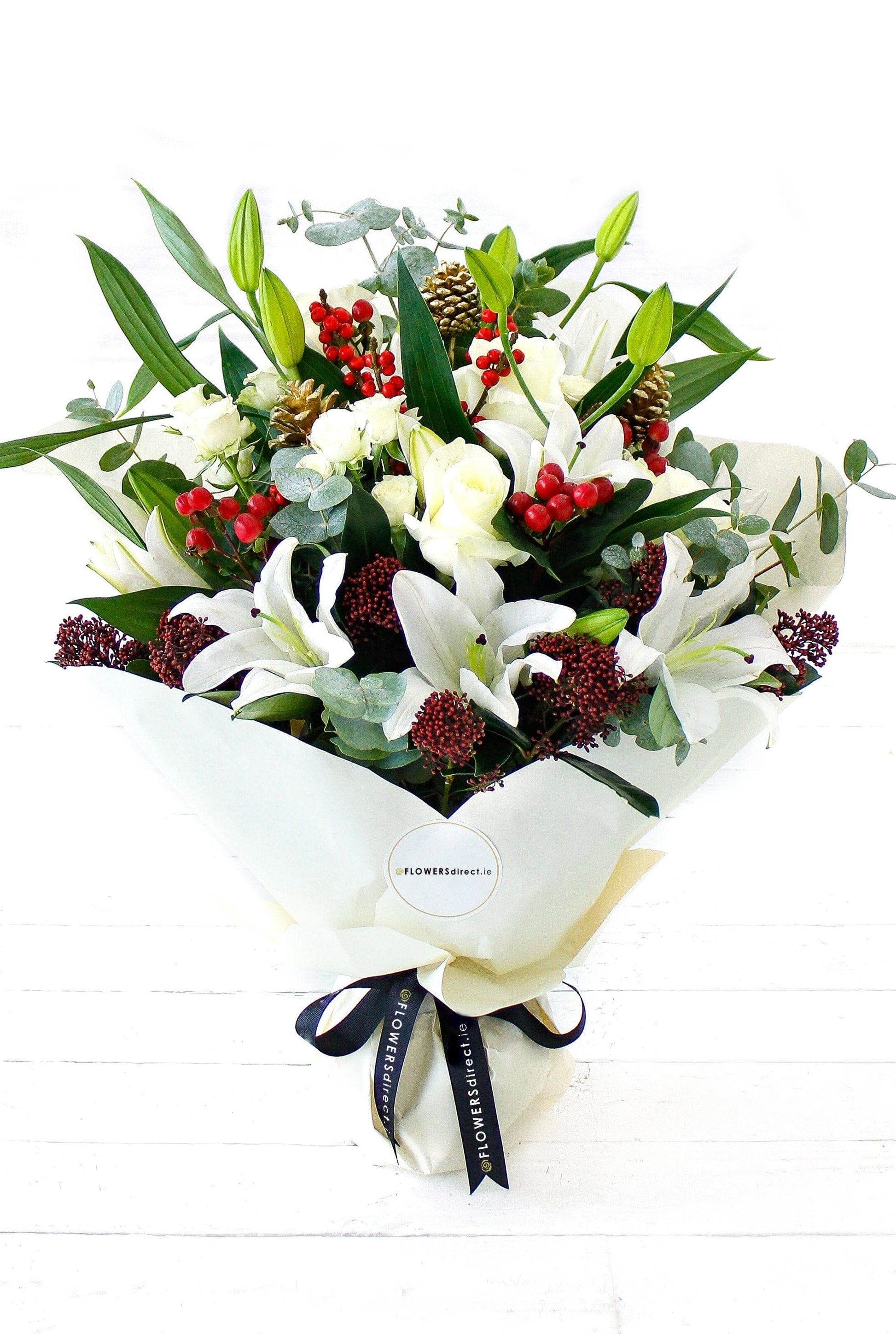 Winter Wonderland Bouquet - Harrys Flowers London