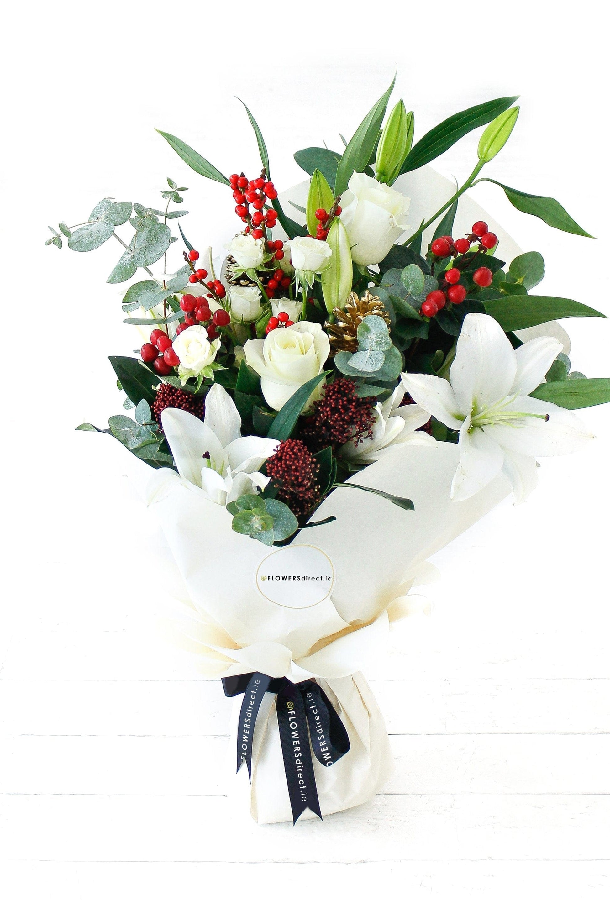 Winter Wonderland Bouquet - Harrys Flowers London