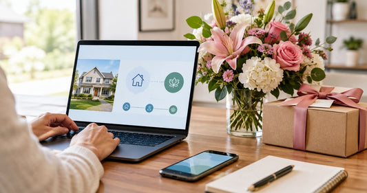 How to connect your property portal to closing-gift flower delivery