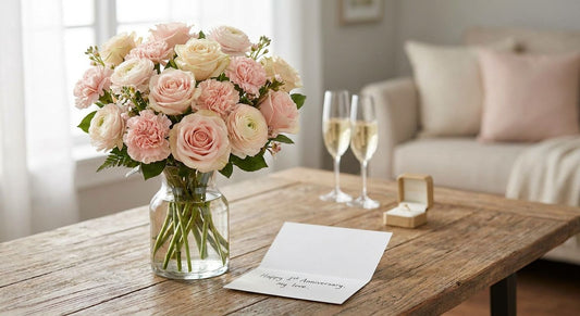 First wedding anniversary flowers