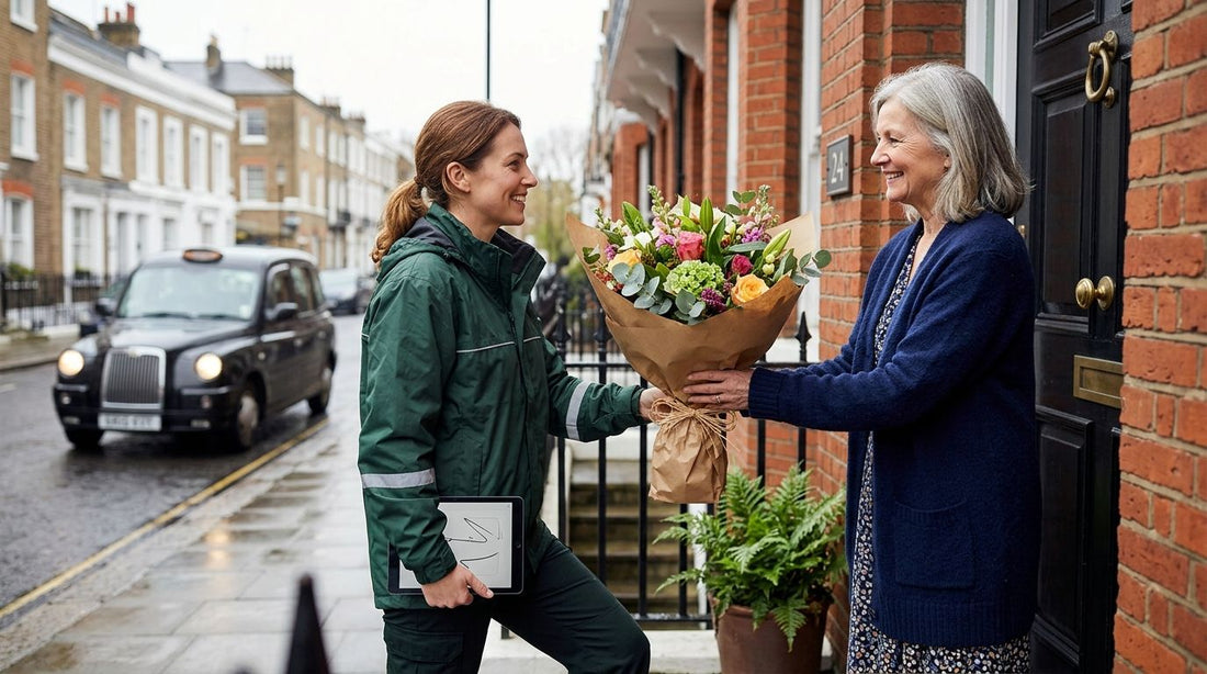 Is next-day flower delivery reliable in London?