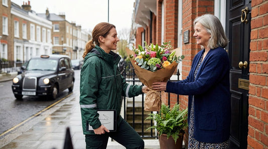 Is next-day flower delivery reliable in London?