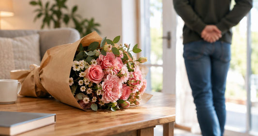Flowers for a last-minute apology after an argument