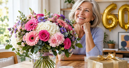 Best flowers for a 60th birthday celebration