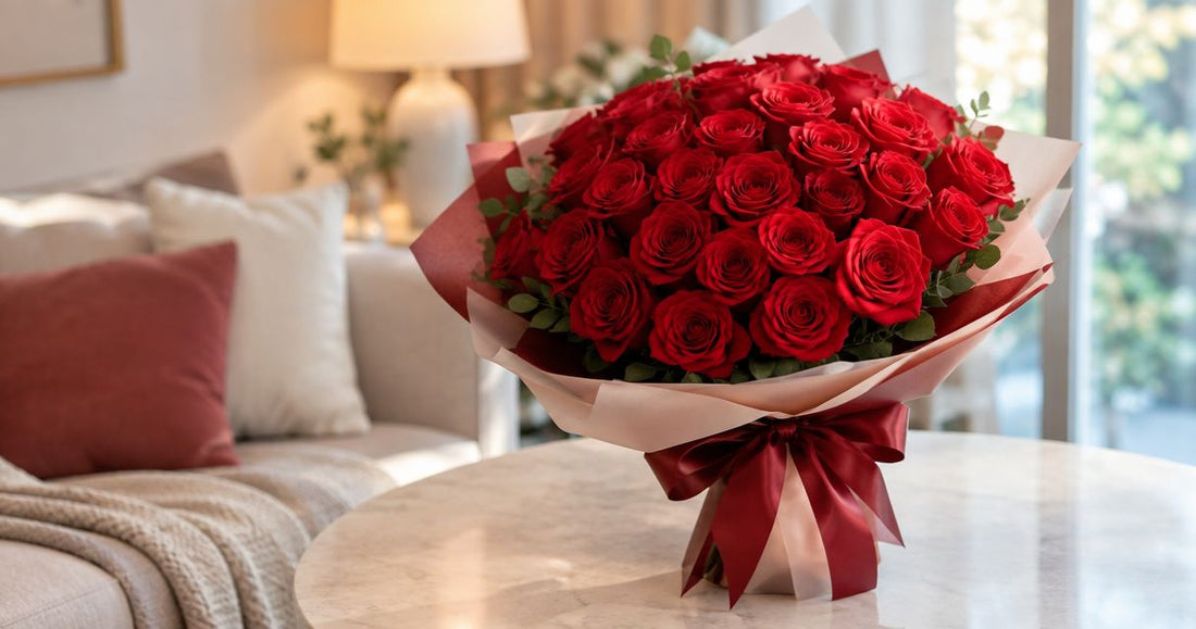 Best 100 rose bouquets for an anniversary surprise