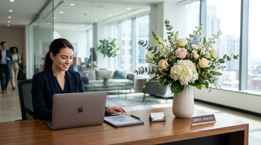 How to connect an office calendar to recurring flower deliveries
