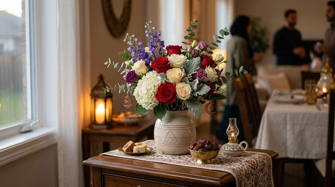 Ramadan flower gifts for iftar gatherings