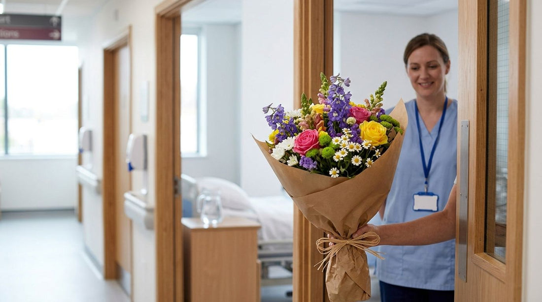 Can you send flowers to a hospital ward in London?