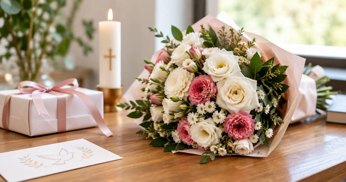Confirmation flowers for a milestone celebration