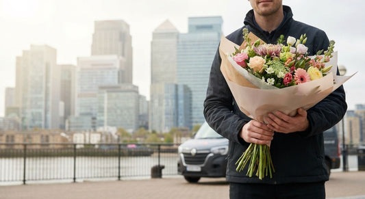 Same-day flower delivery for Canary Wharf
