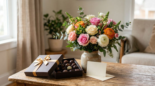 How much does it cost to add chocolates to a flower delivery?