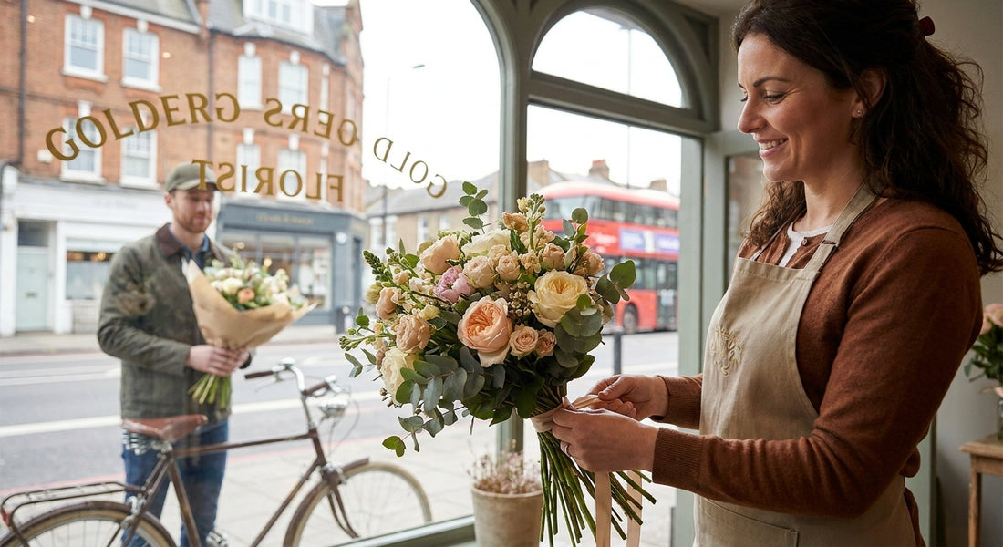 Same-day flower delivery for Golders Green