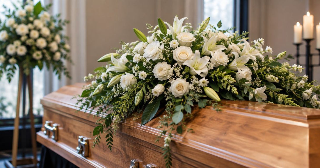 Best coffin flower sprays for a dignified funeral tribute