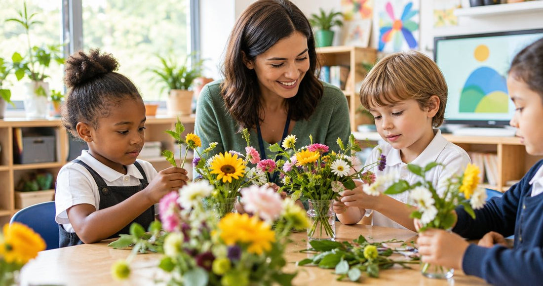 Flowers for schools and nurseries: complete 2026 guide