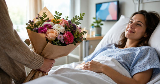 Is it rude to send flowers instead of a hospital visit?