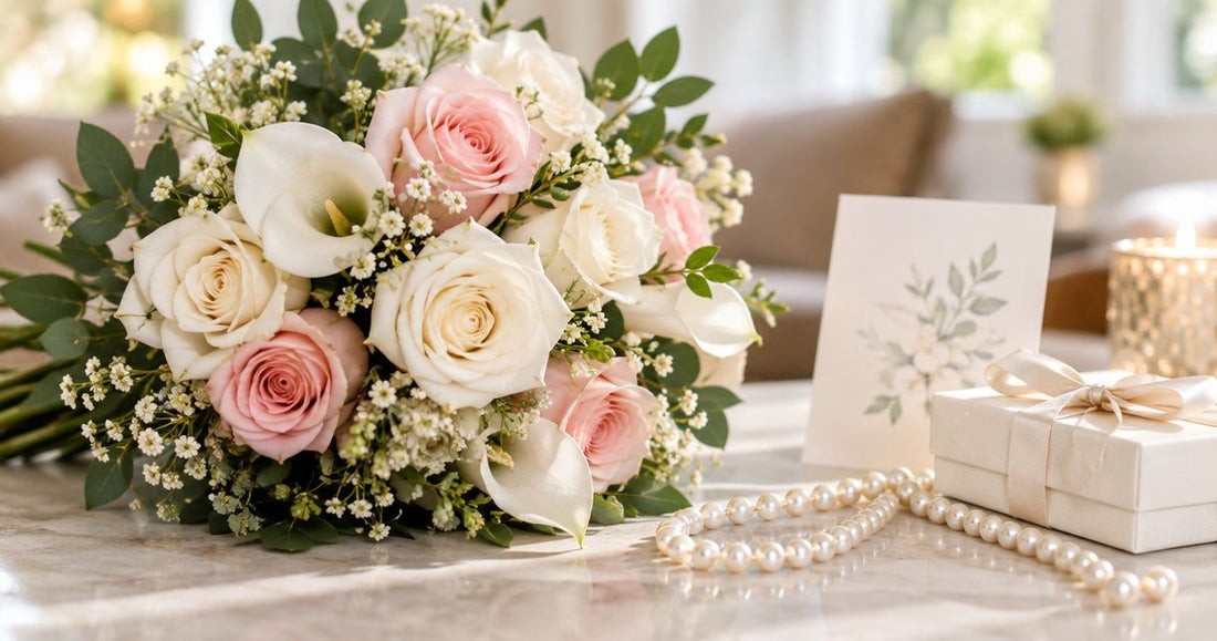 Best pearl wedding anniversary flowers for a 30-year milestone