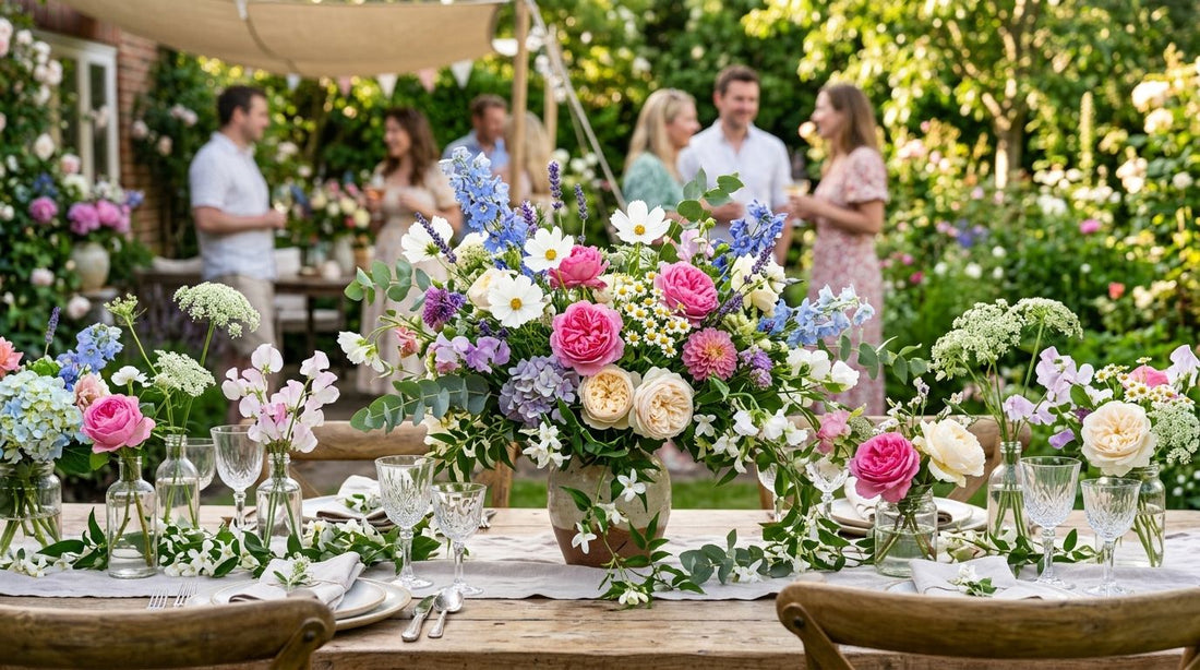 Best flowers for a garden party in summer