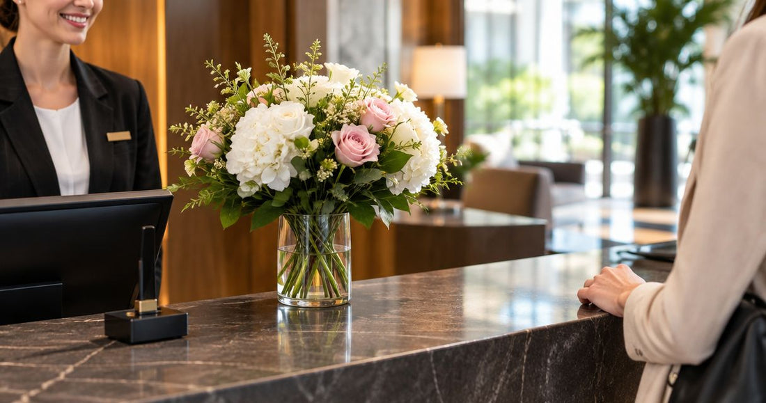 Best long-lasting flowers for hotel welcome gifts