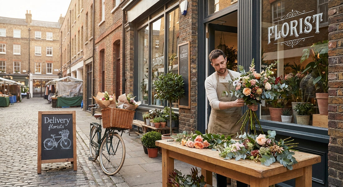Flower delivery for Spitalfields