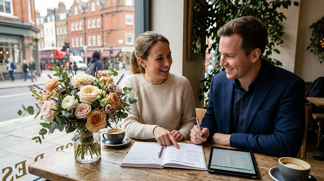 How to plan a flower budget for a London wedding