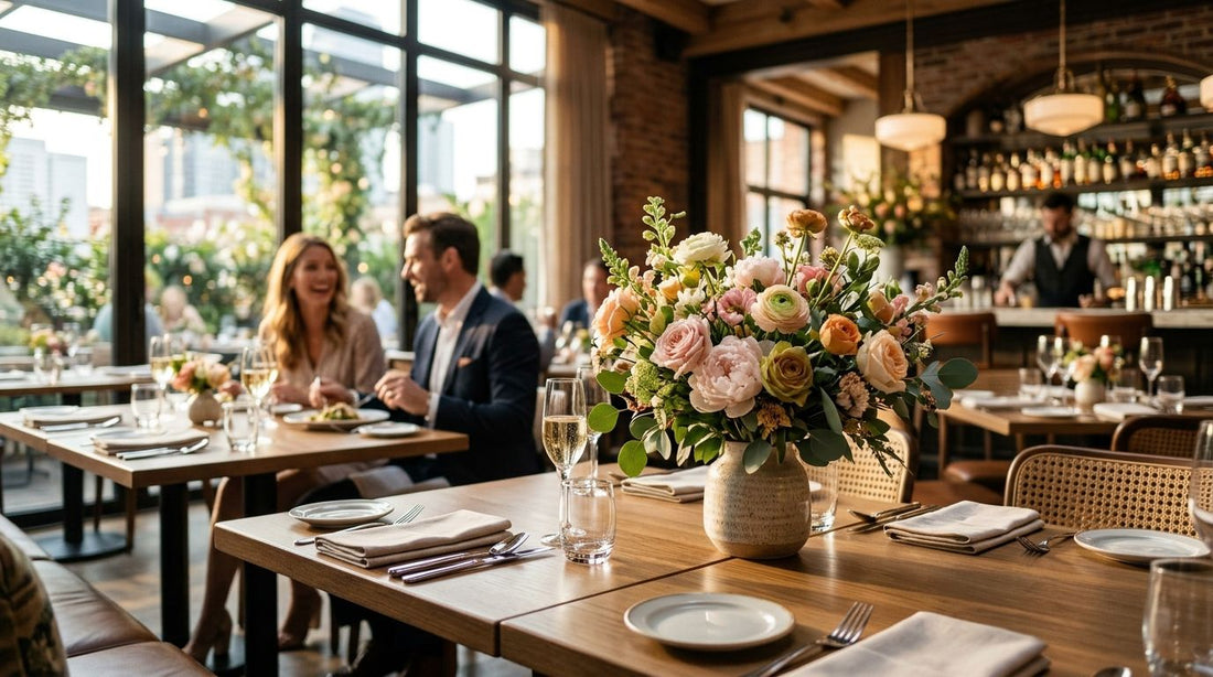 Flowers for restaurant and hospitality venues: complete 2026 guide