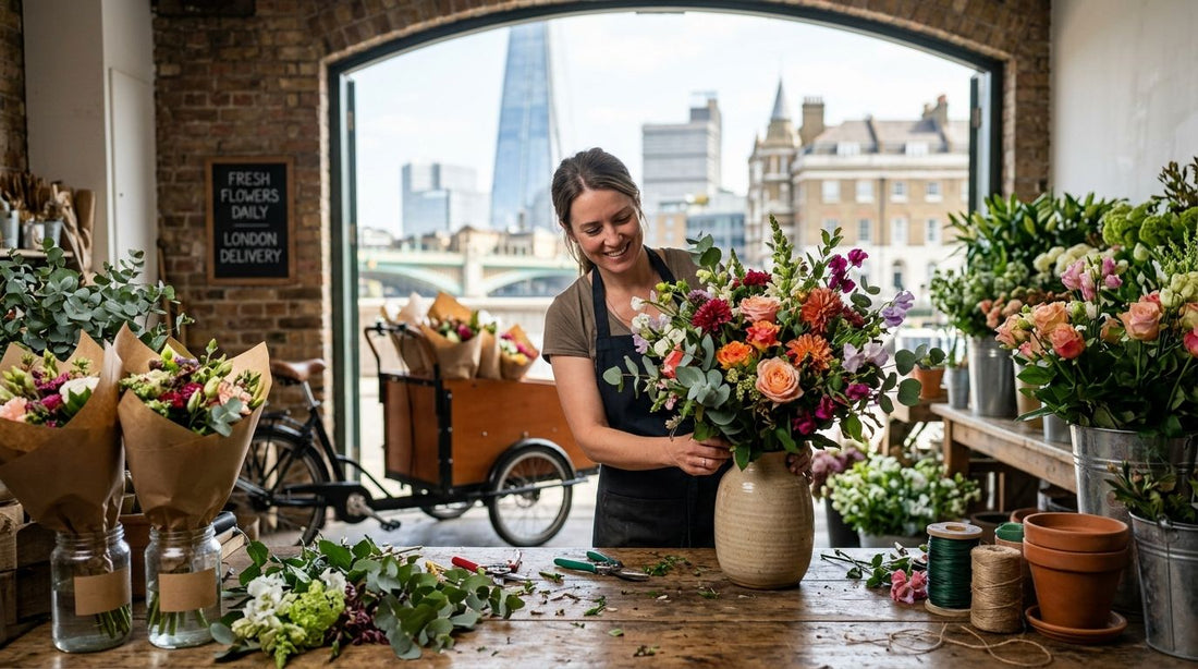 London flower delivery demand benchmarks by area 2026