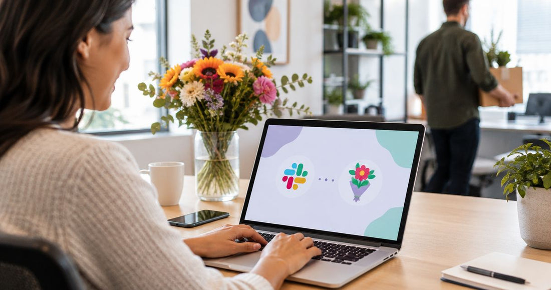 How to connect Slack to automatic leaving-colleague flower orders