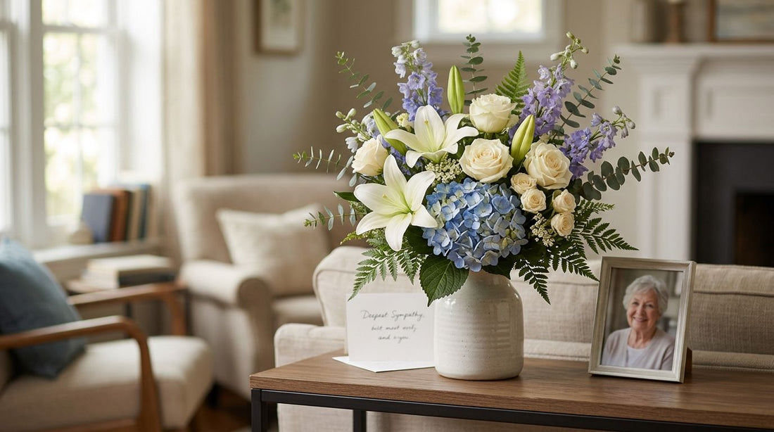 Sympathy flowers for the loss of a grandparent
