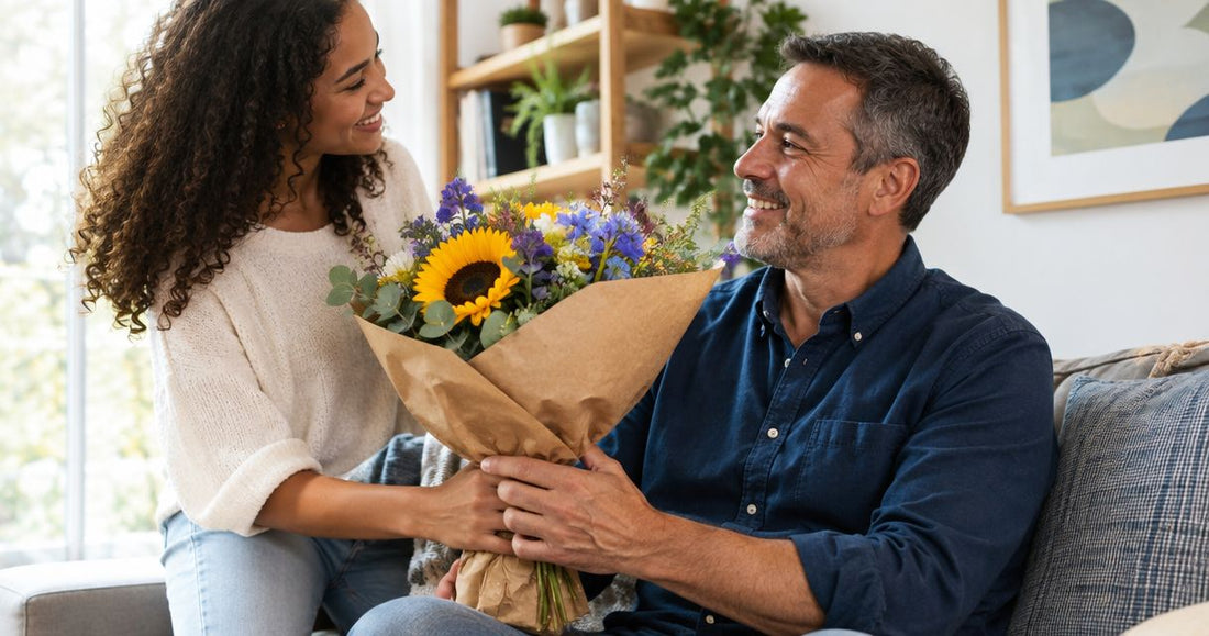 Father's Day flower gifts for a flower-loving dad