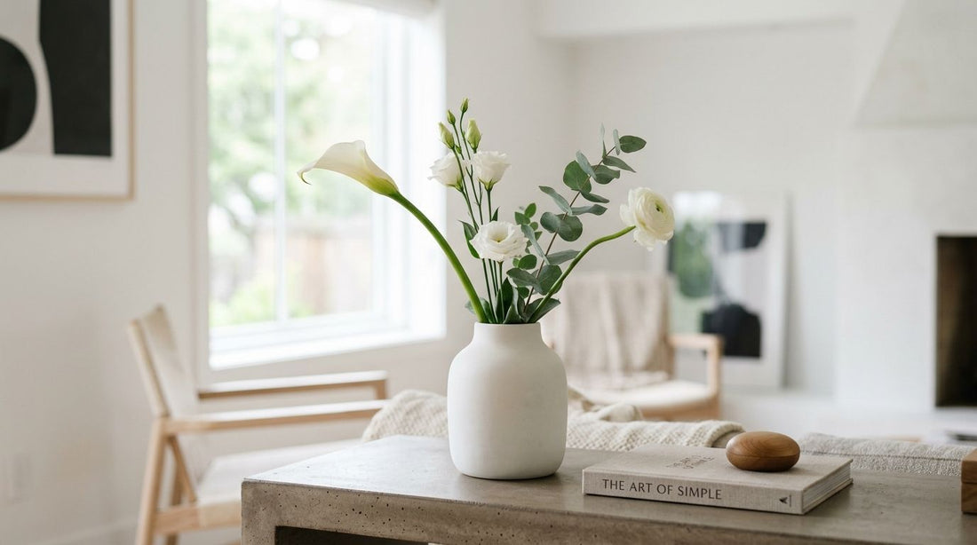Best flowers for a minimalist home aesthetic