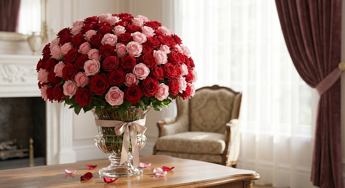 Luxury 200 rose bouquets for grand romantic gestures