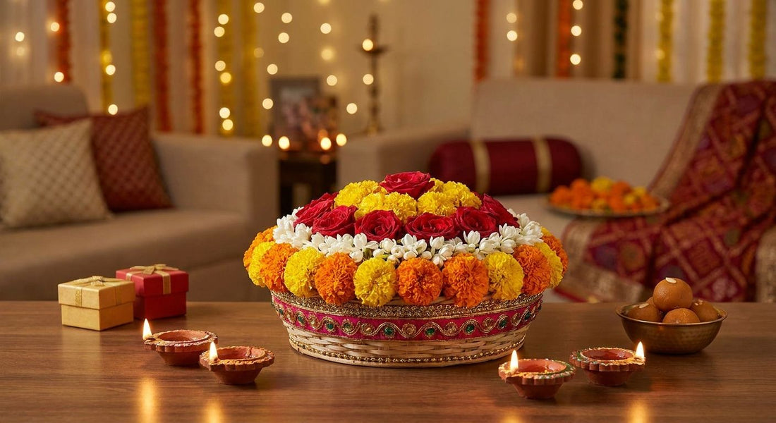 Diwali flower gifts for the home