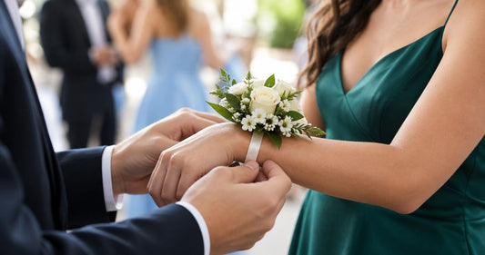 Flowers for a school leavers' prom night