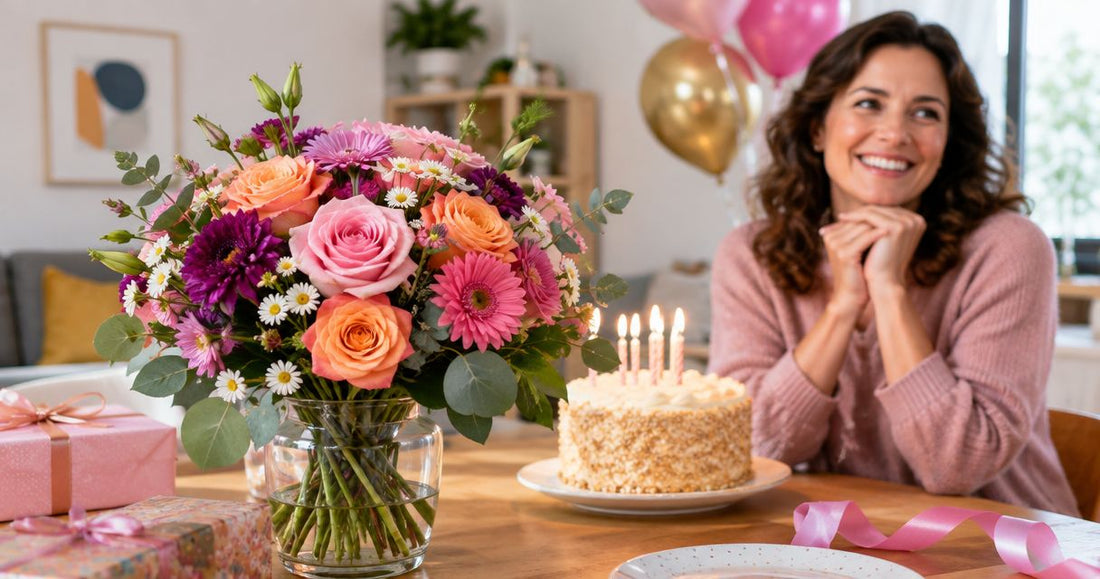 Best flowers for a 40th birthday celebration