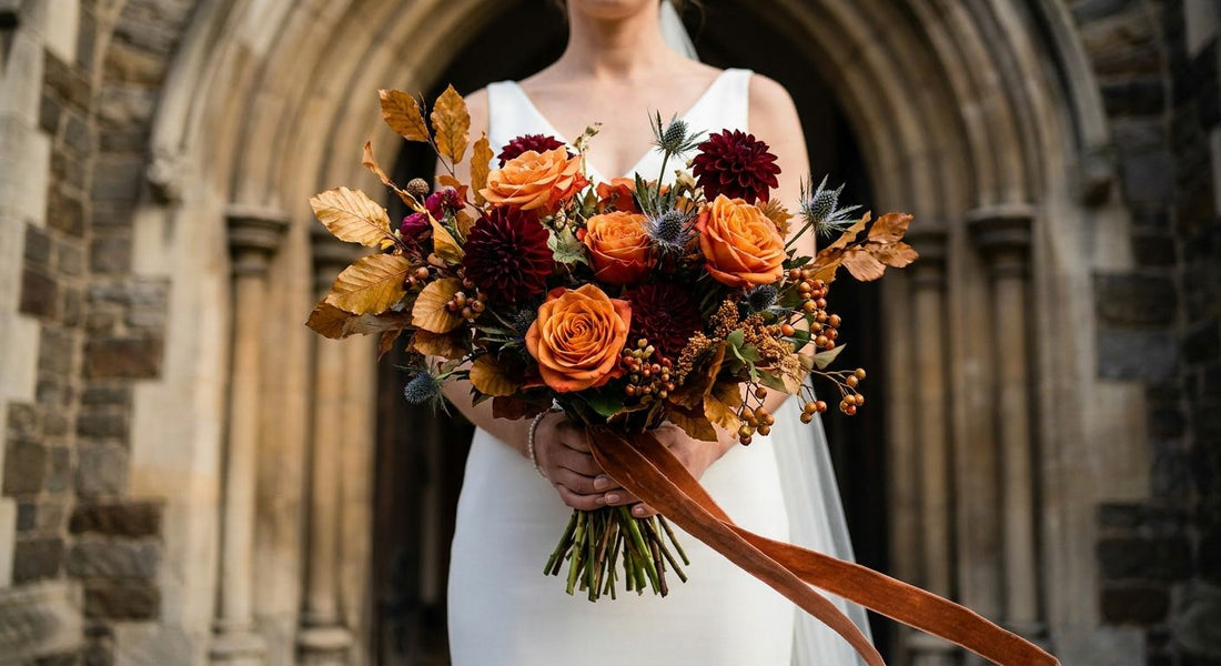 Best autumn wedding flower bouquets for a London ceremony