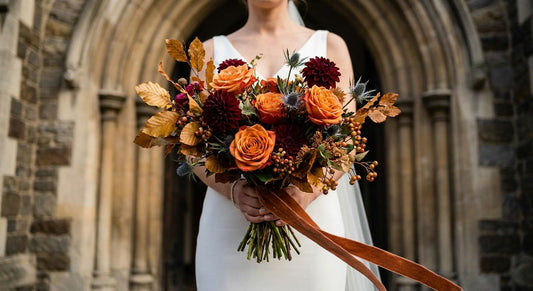 Best autumn wedding flower bouquets for a London ceremony