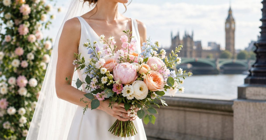 Best spring wedding flower bouquets for a London ceremony