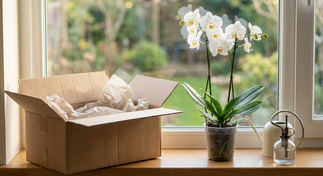 How to care for a phalaenopsis orchid after delivery