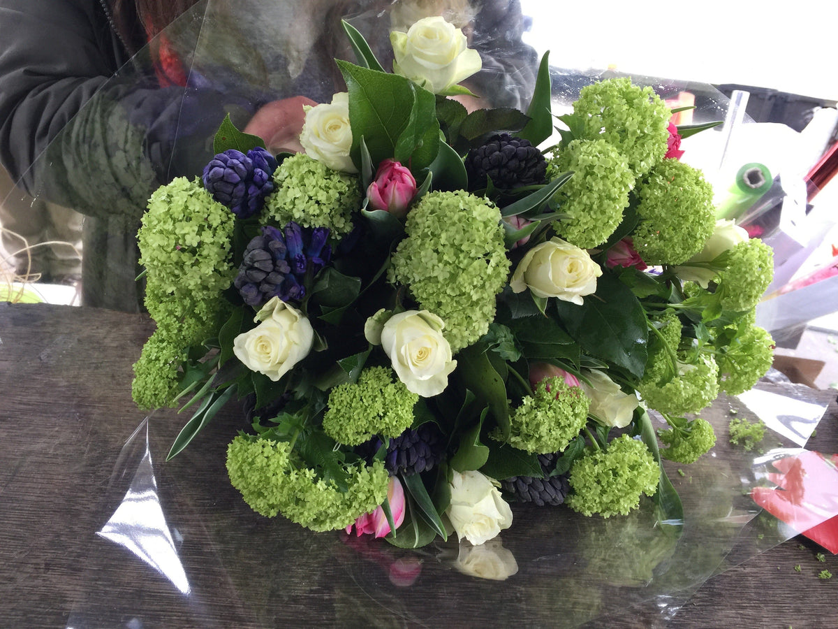 £40.00Mixed Hand Tie of Premium Flowers - Harrys Flowers London