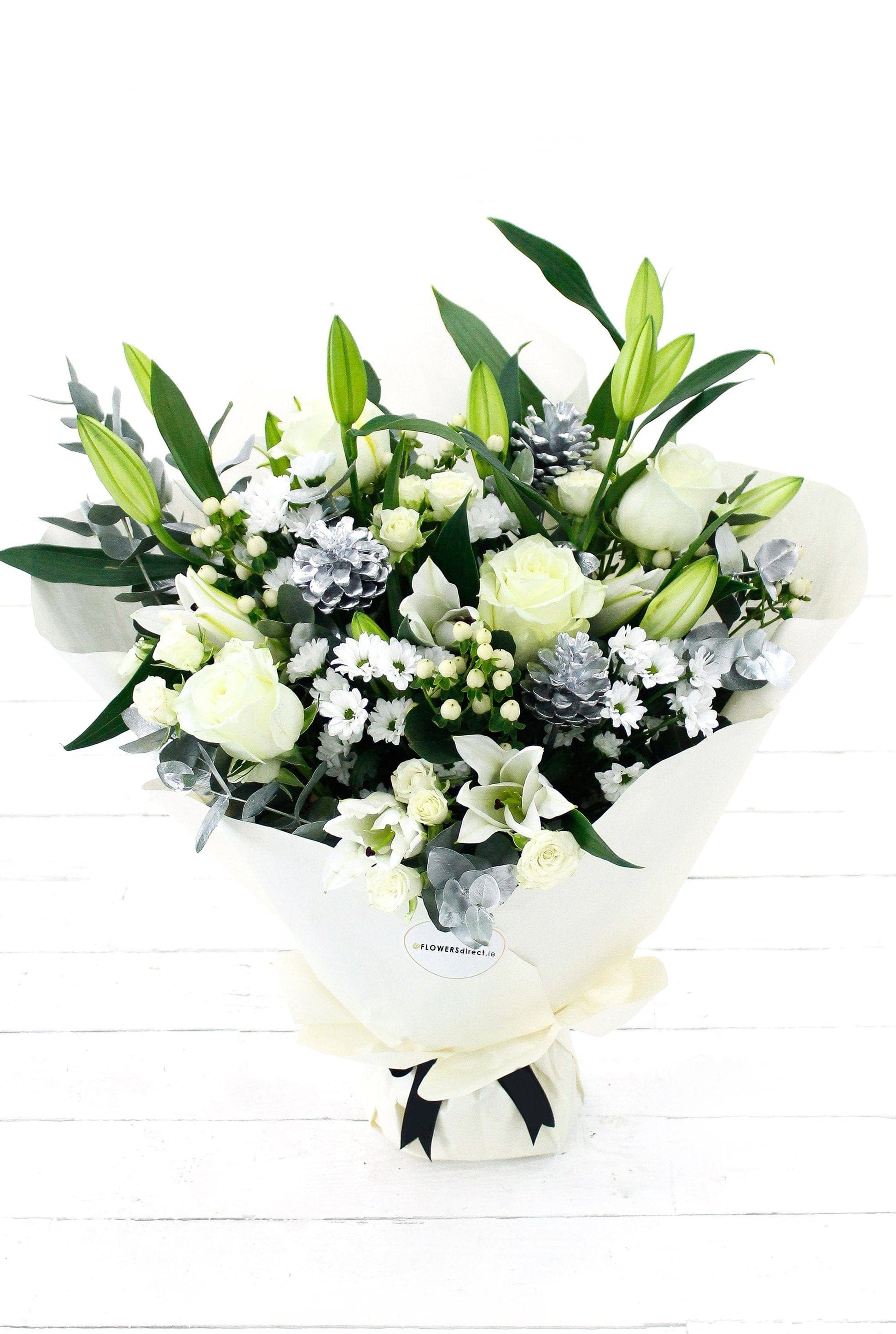 Enchanted Winter Blooms Bouquet - Harrys Flowers London