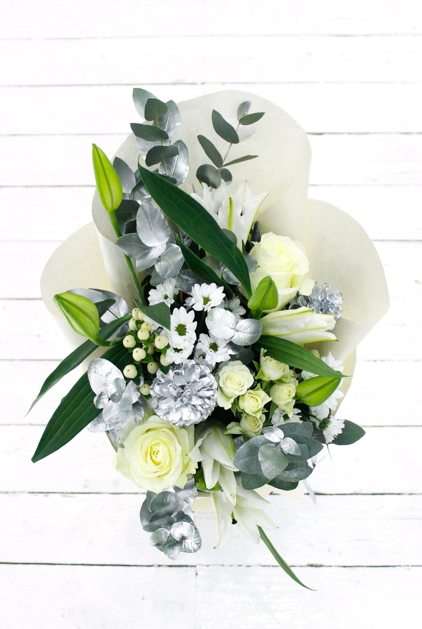 Enchanted Winter Blooms Bouquet - Harrys Flowers London