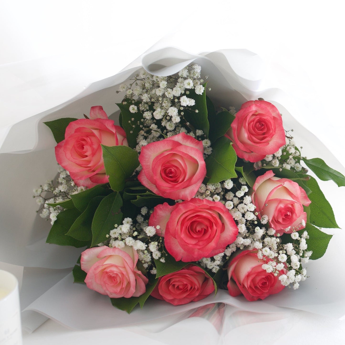 Jumillia Pink Roses - Harrys Flowers London