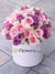 Pastel Floral Hatbox - Harrys Flowers London