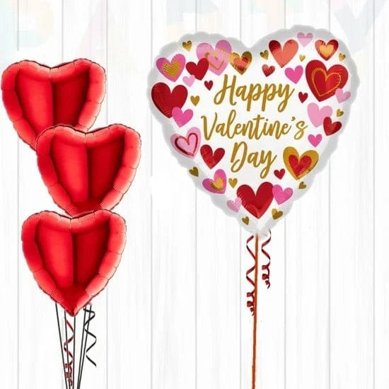 Valentines Single Balloon - Harrys Flowers London